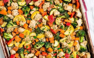 Sheet-Pan Chicken and Vegetables